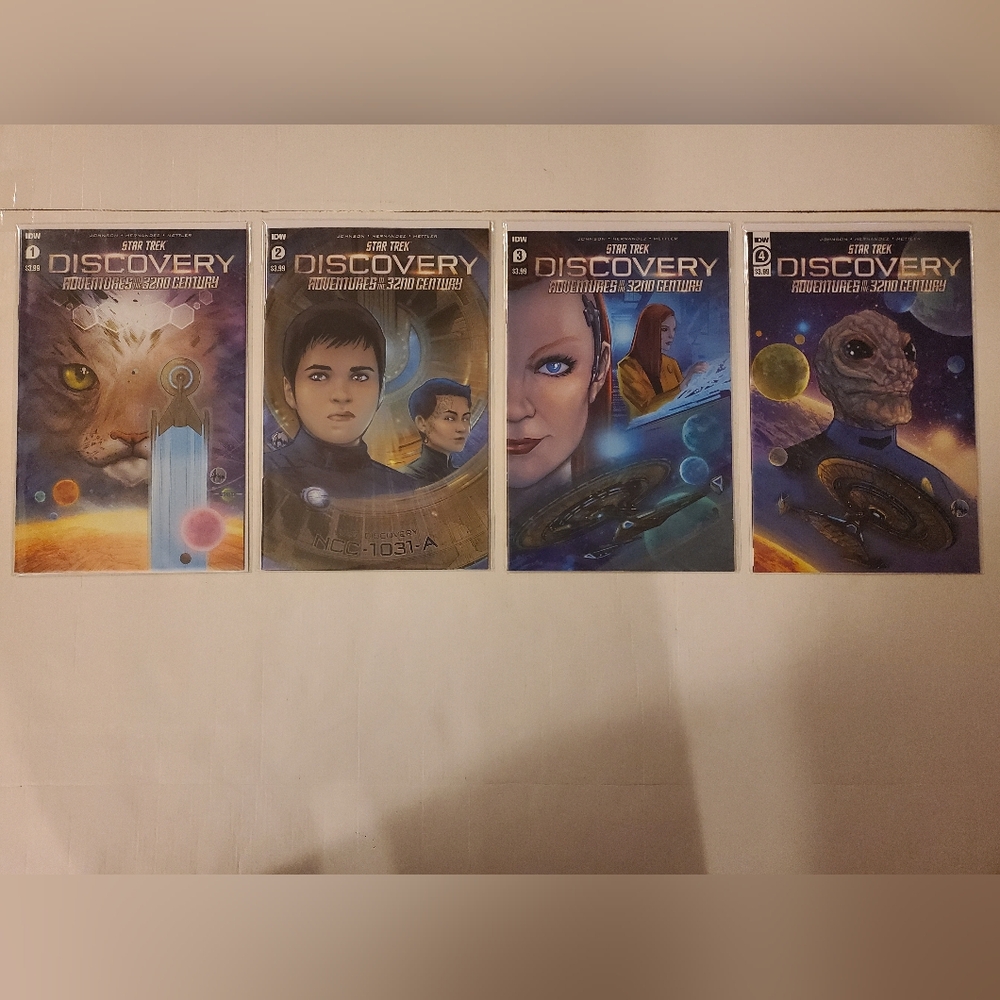 IDW Star Trek:Discovery “Adventures in the 32nd Century” #1-4 Complete Set 2022
